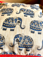 Madhubani: Haathi Blue