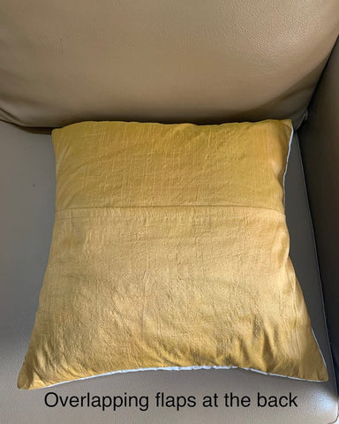 Vanilla Set of 5 Cushion Covers 16"x16"