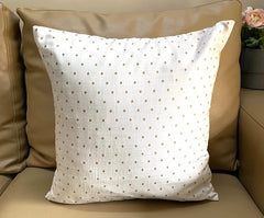 Set of 5: Vanilla Cushion Covers 16"x16"