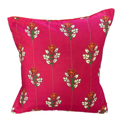 Pink Dotted Set of 5 Cushion Covers 16"x16"