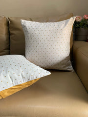 Vanilla Set of 5 Cushion Covers 16"x16"