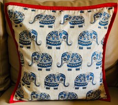 Madhubani: Haathi Blue