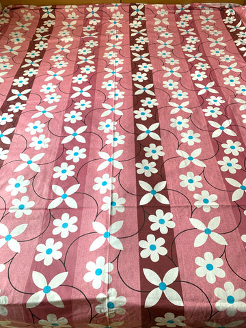 Pink Petal Queensize Bedsheet