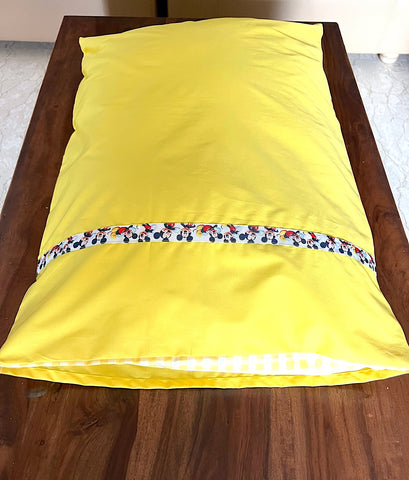 Yellow Mickey Mouse Pillow Covers