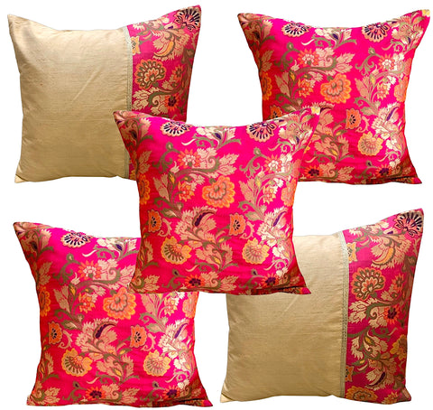 Mix and Match Gold Pink Oriental Set of 5