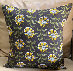 Dark Olive Yellow Set of 5 Cushion Covers 16"x16"