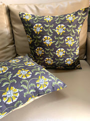 Dark Olive Yellow Set of 5 Cushion Covers 16"x16"