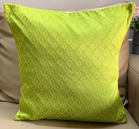 Imprints Pear Green 16”x16” Cushion Cover