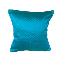 Imprints Peacock Blue 16”x16” Cushion Cover