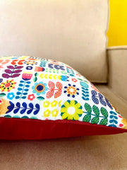 SET OF 5: Mixed Media Cushion Cover