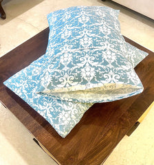 White Filigree - Queensize Bedsheet Set
