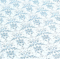 White Filigree - Queensize Bedsheet Set