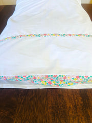 White Blossom Pillow Covers