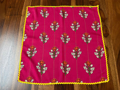 Pink Dotted Table Napkins