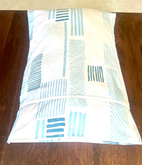 White Cross Pillow Covers