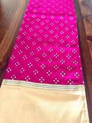 Magenta Gold Mirror - Long Runner