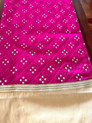 Magenta Gold Mirror - Long Runner