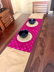 Magenta Gold Mirror - Long Runner