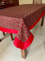Brown Meadow 6 seater tablecloth