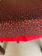 Brown Meadow 6 seater tablecloth