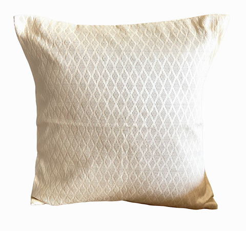 Imprints Cream 16”x16” Cushion Cover